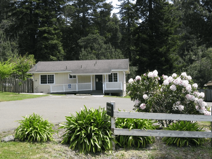 CCVH Front Covington Creek Veterinary Hospital on the Mendocino Coast